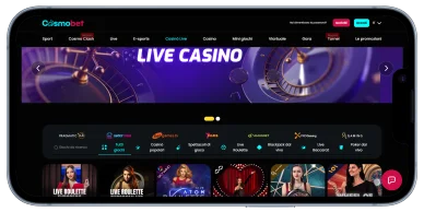 Live-casinò Cosmobet