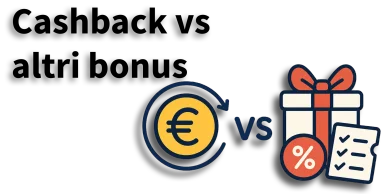 Confronto tra cashback e altri bonus casino Cashback vs altri bonus casino