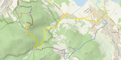 Szlak zielony — mapa Mapa — Szlak zielony