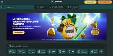 Lemon Casino mit Slots