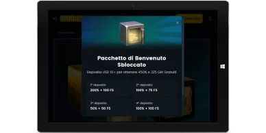 Snatch bonus di benvenuto