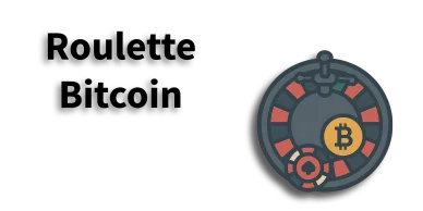 Tavolo di roulette con Bitcoin