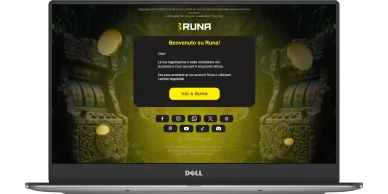 Conferma dell’indirizzo e-mail Verifica dell’e-mail su Runa Casino