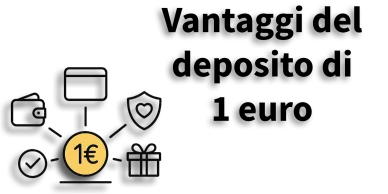 Deposito minimo 1 euro Casino deposito minimo 1 euro vantaggi
