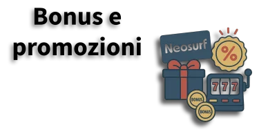 Offerte bonus Neosurf per casinò online