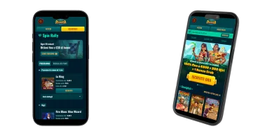 Interfaccia mobile di Spinanga Casino Spinanga Casino versione mobile