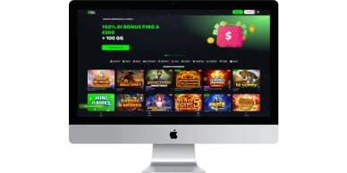 Interfaccia del sito Spinmills Interfaccia di Spinmills Casinò