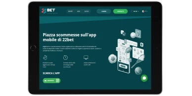 App mobile del casinò 22bet casinò App mobile