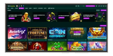 Spinbetter versione mobile per giocare da smartphone