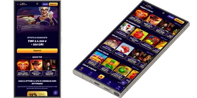 Spingranny mobile casino interfaccia