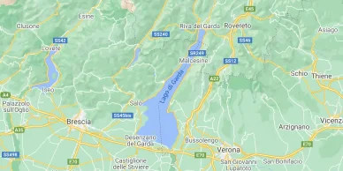 Lago di Garda cartina Lago di Garda mapa