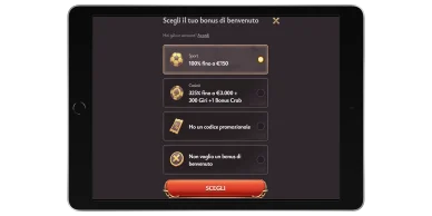 Bonus di benvenuto Vicibet Bonus Vicibet