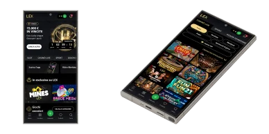 Mobile su Lex Casino