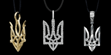 Кулони Тризуб від українського бренду Kochut