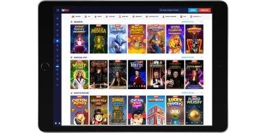 Lobby di TikiTaka Casino con categorie di giochi