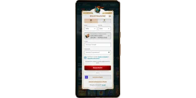 Registrazione su MyEmpire