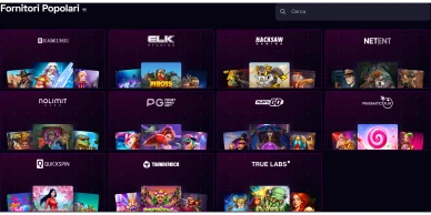 Provider di giochi Ybets Casino come NetEnt, Pragmatic Play, ELK e Hacksaw Gaming