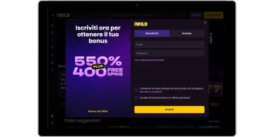 Account iWild Casino