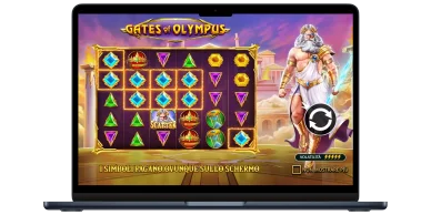 Interfaccia di Gates of Olympus