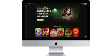 Pagina principale di Goldzino Casino