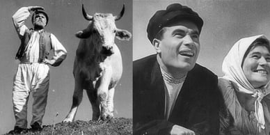 Кадри з фільму «Земля» Довженка