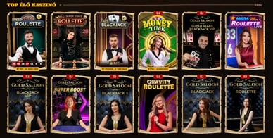 Lizaro élő kaszinó