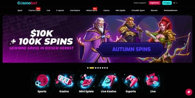 Cosmobet Casino 150% Bonus