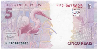 5 reais