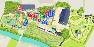 powerpark kartta