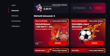 Yep casino üdvözlő bónusz