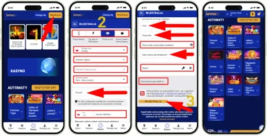 Jak zarejestrować konto w Sapphirebet