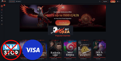 online casino visa
