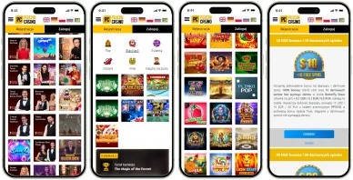 Mobilne kasyno Pelican Casino Kasyno mobilne