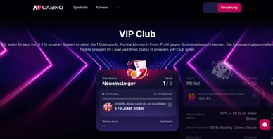 VIP-Prpgrammen von NV Casino