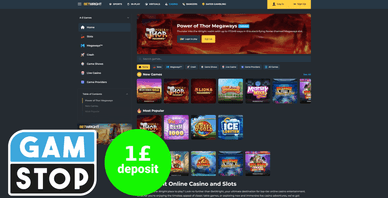 1 pound deposit casino