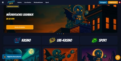 CasperBets Casino – offizielle Website