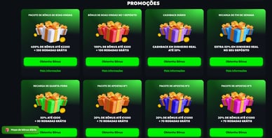 Bónus do casino Spinmills