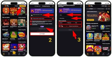 Rejestracja w SpinMacho Casino Rejestracja w kasynie