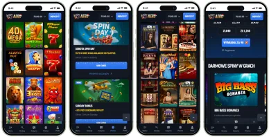 Aerobet — kasyno mobilne Kasyno mobilne