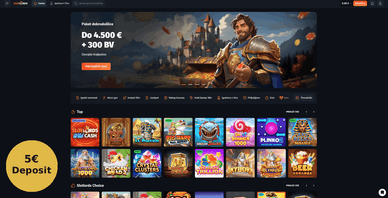 casino 5 € deposit