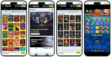 Zoccer — kasyno mobilne