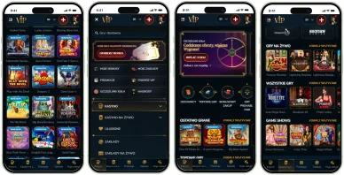 VIP casino mobilne