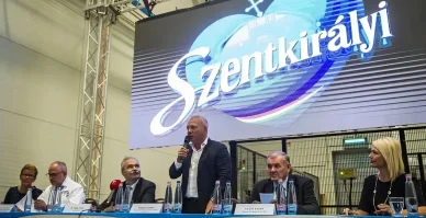 Balogh Levente megalapította a Szentkirályi Ásványvíz Kft. Balogh Levente Szentkirályi Ásványvíz