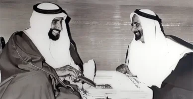 توحيد الإمارات على يد زايد بن سلطان آل نهيان