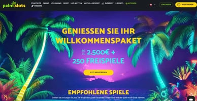 PalmSlots Online Casino ohne OASIS