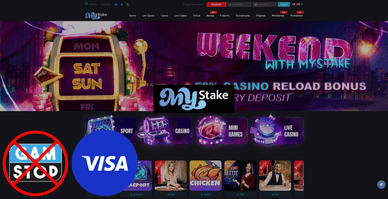 visa online casino