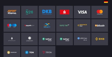 Auffüllung Online Casino NV