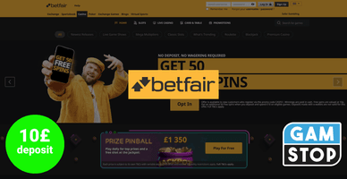 10 pound deposit casino sites