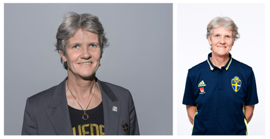 Pia Sundhage, schwedische Fussballtrainerin