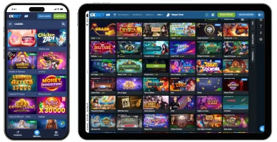 Categorías de juegos en el casino online 1XBET